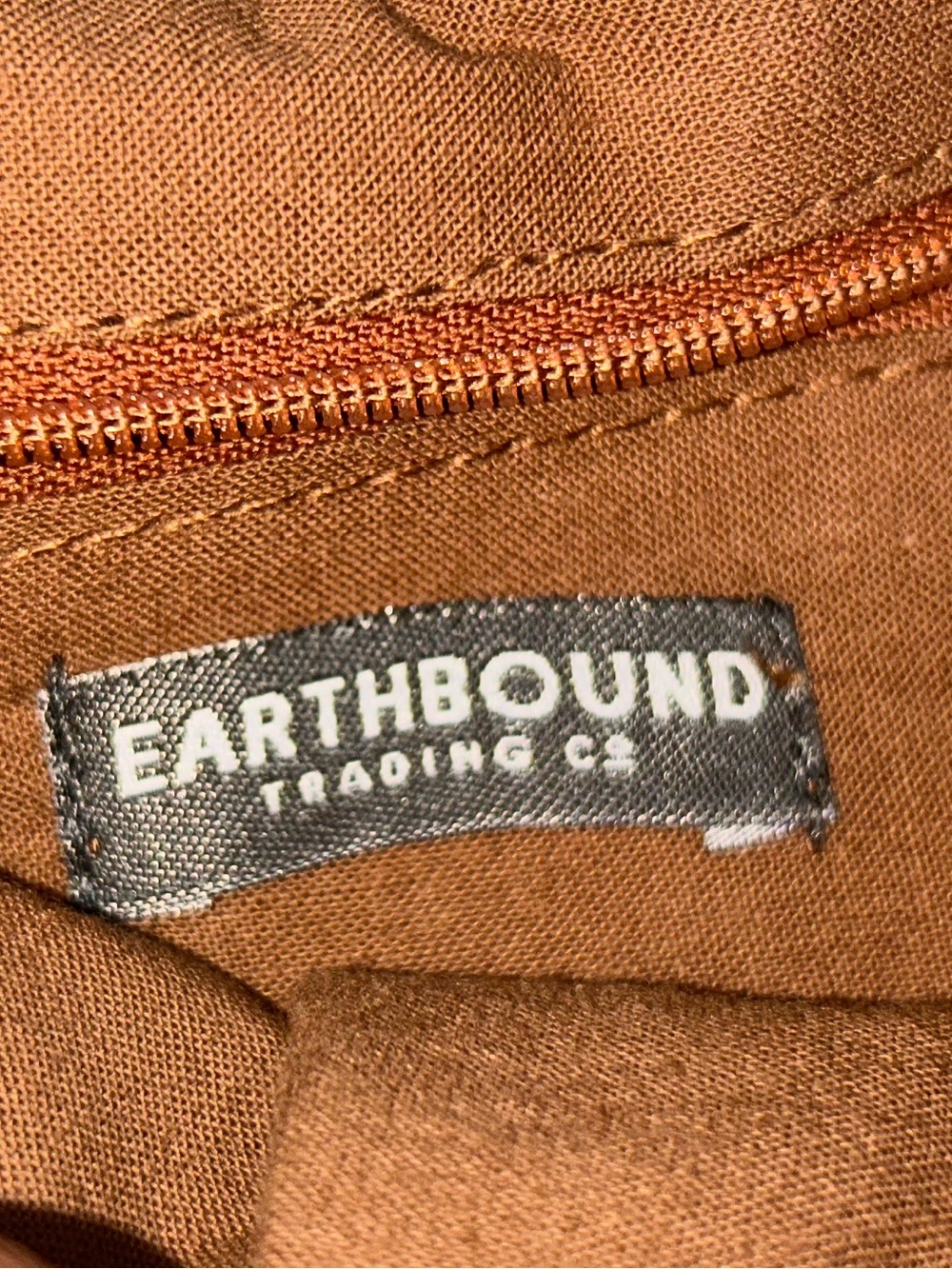 Fringe Bag Earthbound Trading Co Blue Suede - Picture 6 of 8